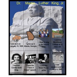 Martin Luther King, Jr. Fact Puzzle FREE